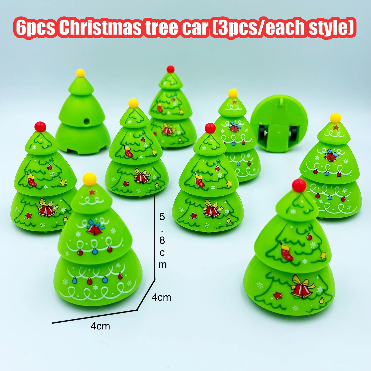 thumbnail image 1 of Regalos de Navidad Círculo de arcoíris Papá Noel Muñeco de nieve Árbol de Navidad Llavero de coche eléctrico Cubo mágico Juguete navideño divertido para niños, 1 of 5