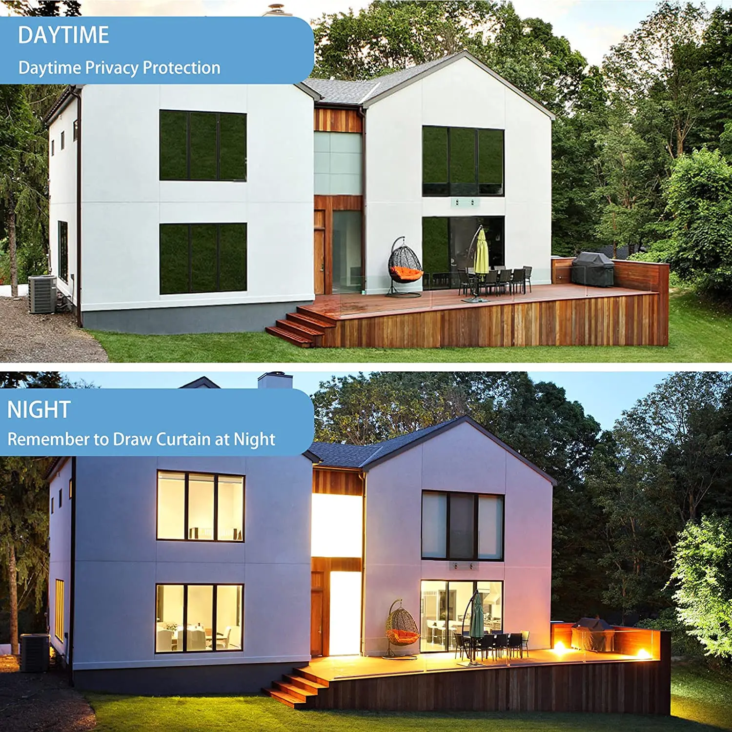 Window Privacy Film YaJing One Way Mirror Reflective Vinyl Glass Self Adhesive Heat Insulation Solar Tint Stickers for Home