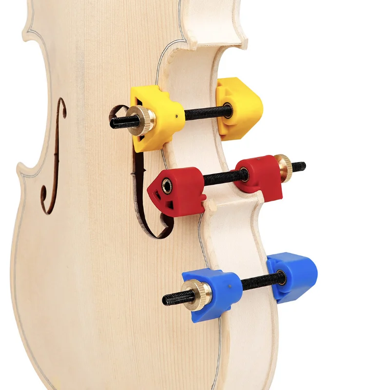 

32PCS Violin Glue Clamps Set Violin/Viola Top & Back Clamps Metal Stick DIY Violin Use Violin Repair Tool Violin Body