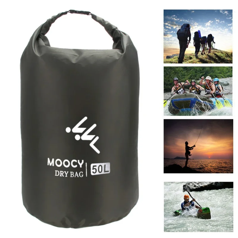 20/50L Outdoor Waterproof Bags Large Capacity Durable Surfing Drifting Hiking Camping Storage Bag Men Women Sport Bag