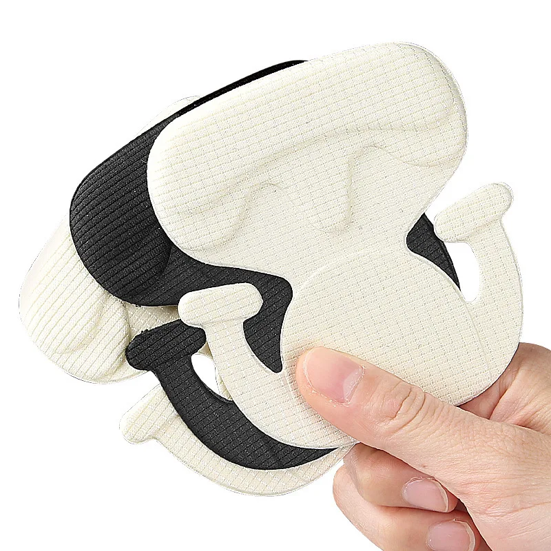 Adhesive Free Heel Patch Insoles Patch Heel Pads for Sport Shoes Back Adjustable Size Antiwear Feet Pad Cushion Insert Insole