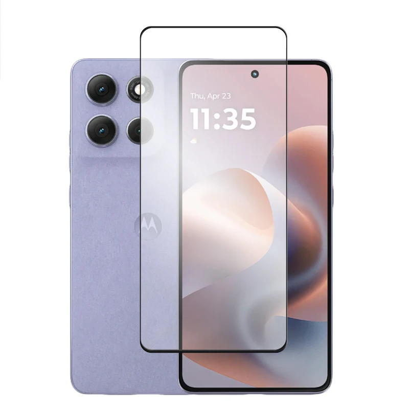 EASSGU Beschermhoes voor Motorola Moto g86 5G (6,67 inch), zachte TPU