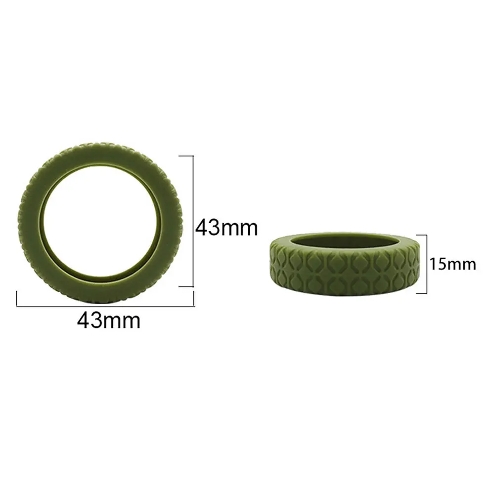 Luggage Wheels Protector Suitcase Small Parts Wear Resistant Silicone Protection Cover For Most Spinners Wheels 5