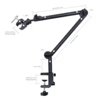 Universal Helping Hand Soldering Clamp Metal Flexible Arm PCB Clip for Hot Air Gun With PCB Holder For Desoldering Repair Tool S - Image 6