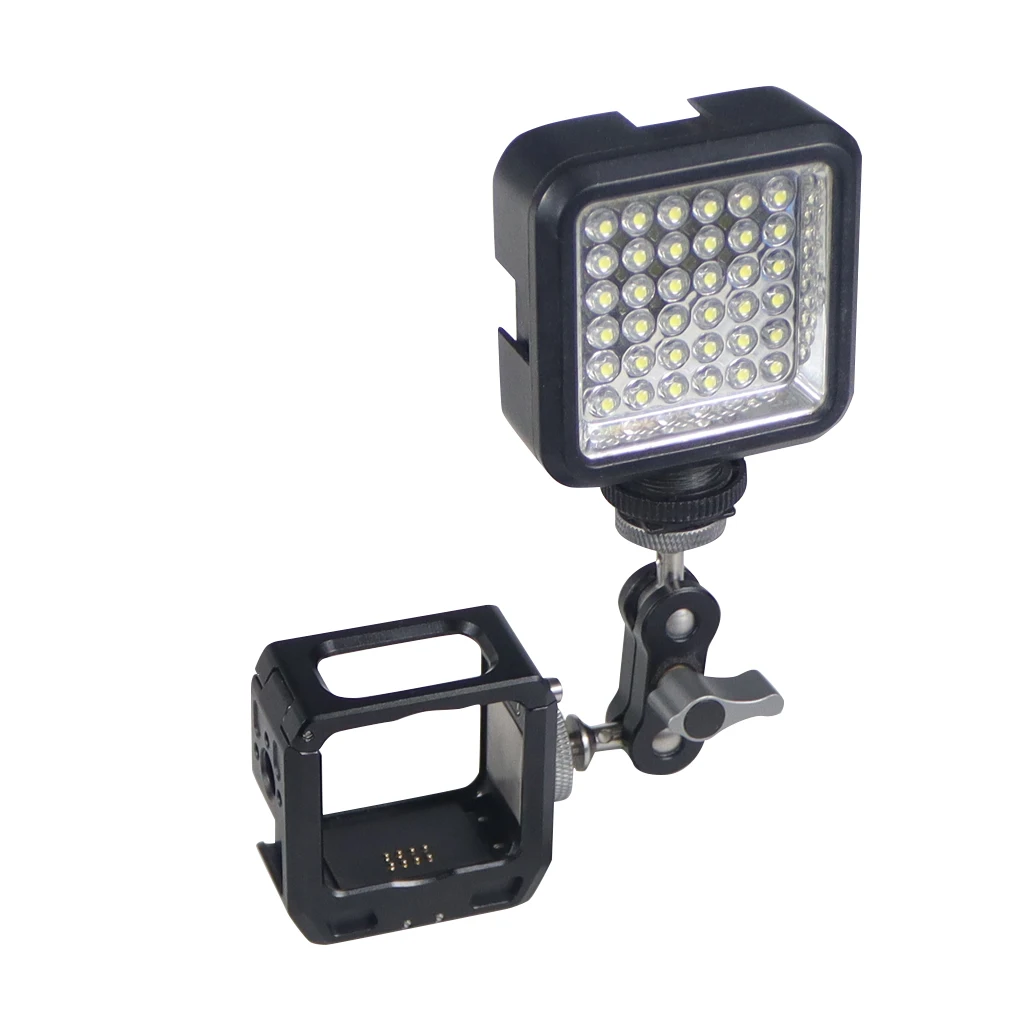 Magnetic Action Camera Cage For Action 2 Dual-screen Full Cage w/ Cold Shoe Mou