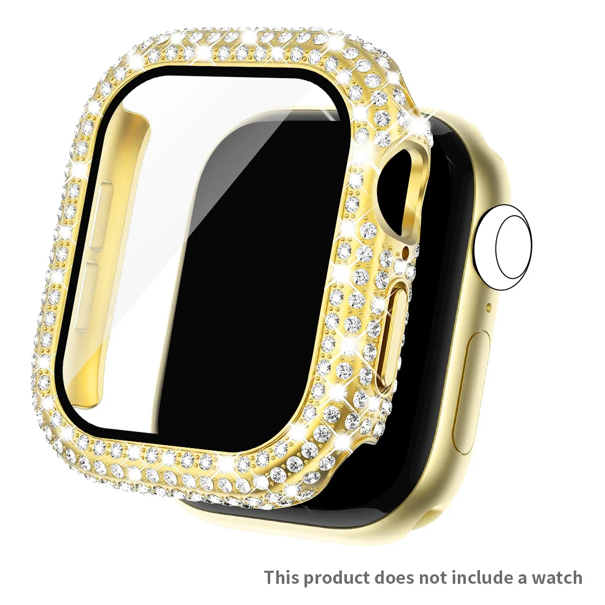 Premium Tempered Glass Protective Apple Watch Case