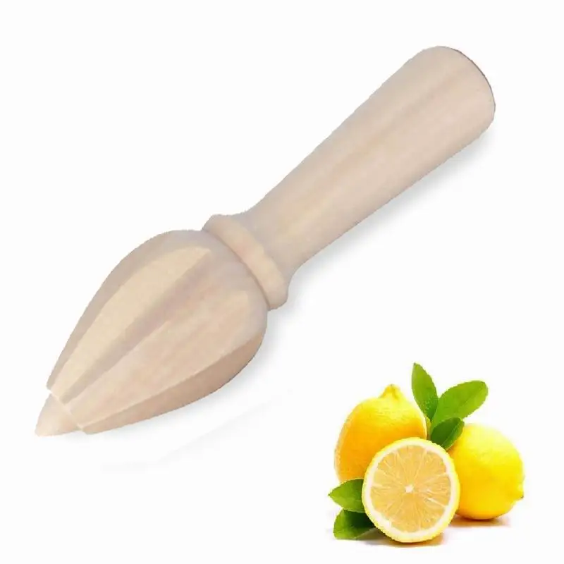 TANBingGuangWoodenReamerKitchenJuicerLemonSqueezerReamerCitrus