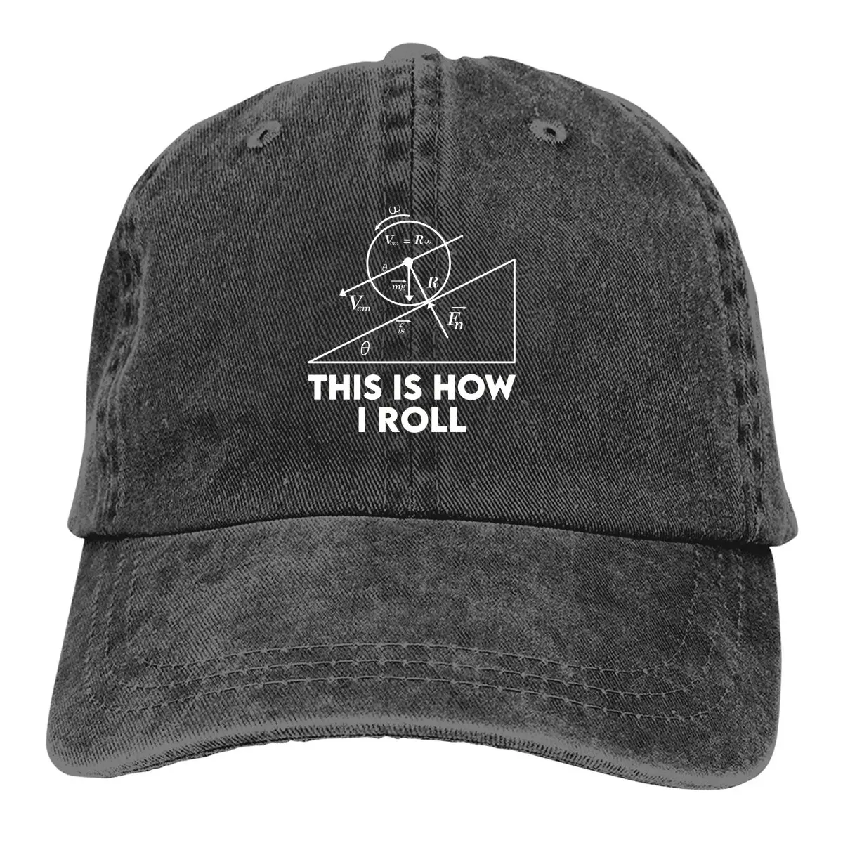 

This Is How I Roll Baseball Caps Peaked Cap Chemistry Physics Math Sun Shade Hats for Men Women