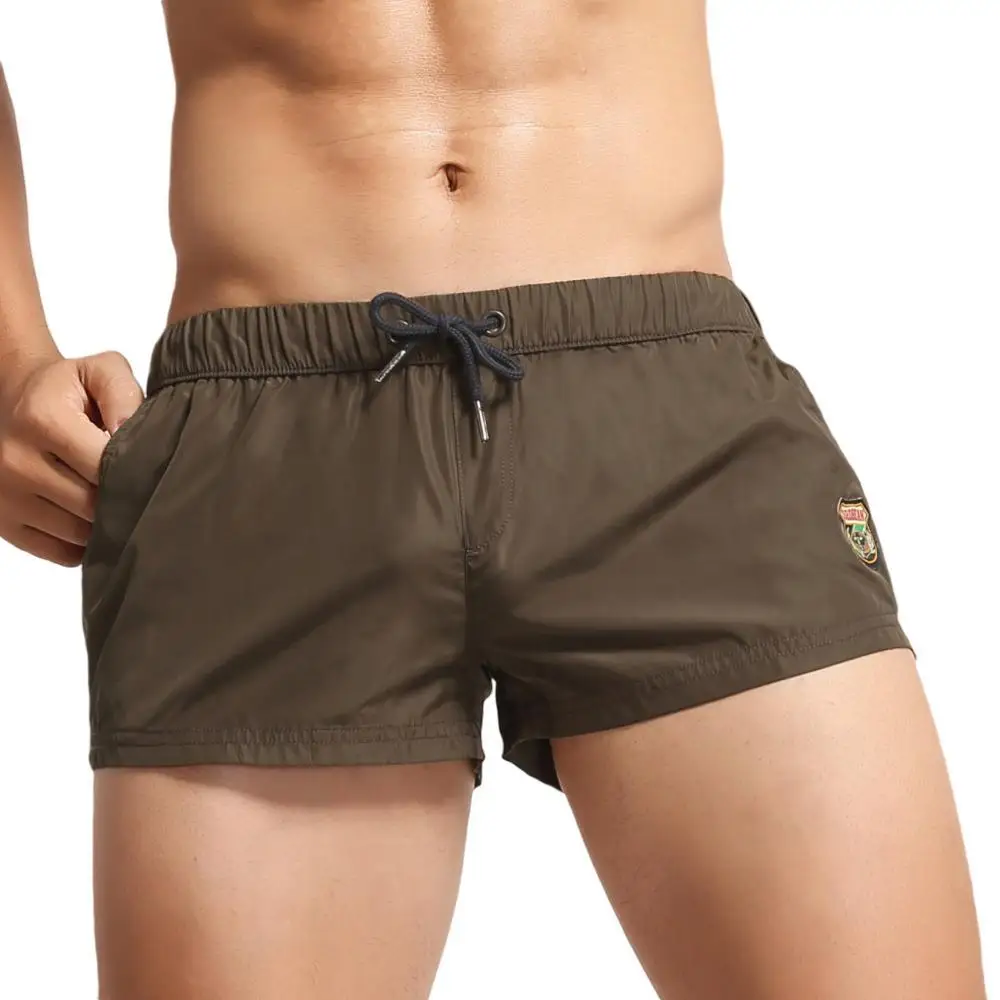 SEOBEAN Men's Beach Shorts Quick Dry Shorts 100% Polyester Summer Holiday Fashion Board Shorts Swimi Trunks Shorts for Man 3