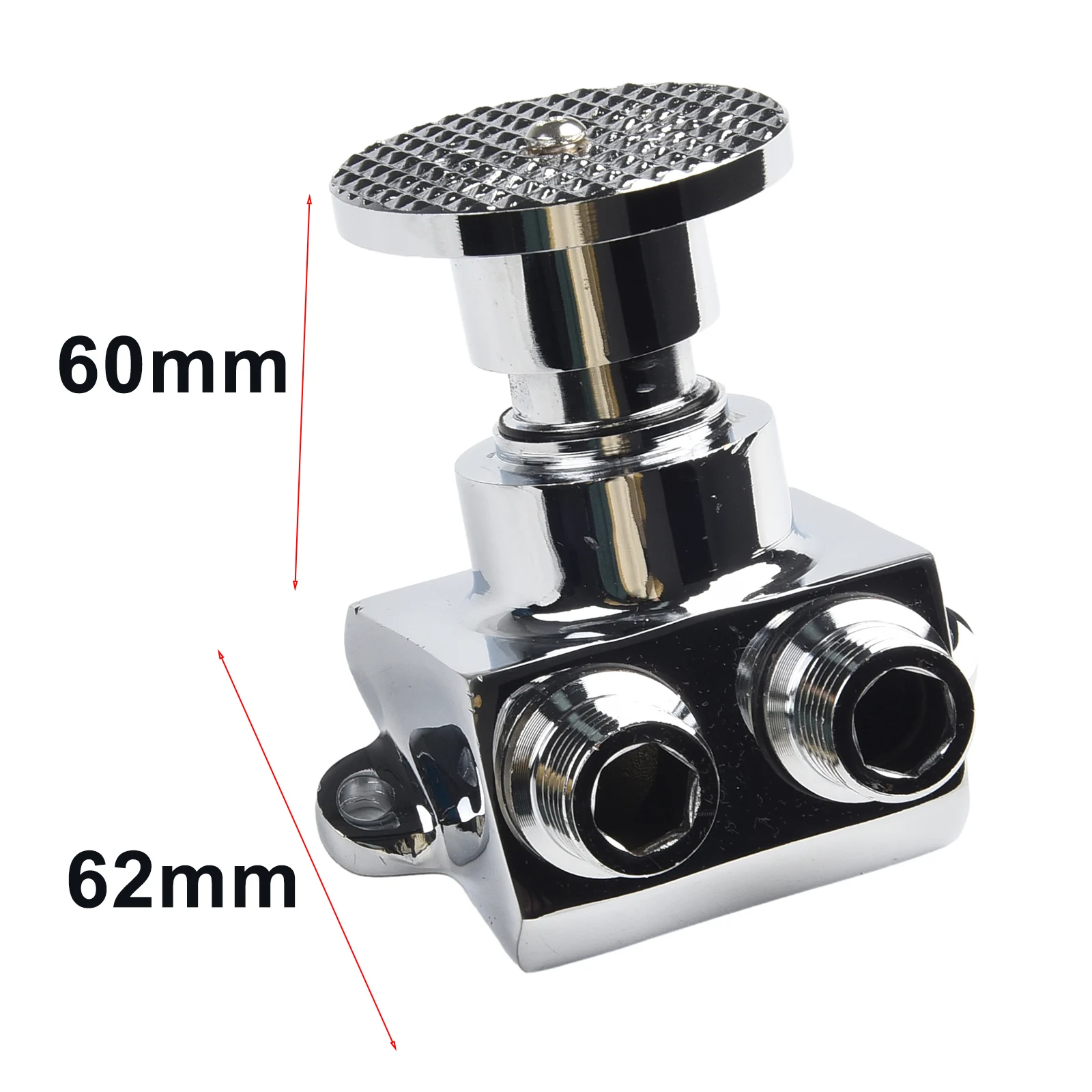 1PCS Foot Pedal Valve Copper Floor Foot Pedal Control Switch Tap Valve Faucet Cold Water Basin Single For Hospitals Schools