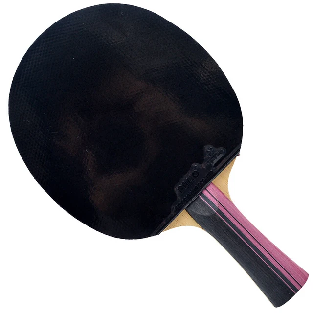 Original PALIO 3 Stars Carbon Table Tennis Racket with CJ8000 Rubber Loop Offensive Spin Attack Ping Pong Bat with Bag 3