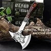 Outdoor stainless steel high hardness fire axe, household bone chopping axe, camping portable logging survival axe 1