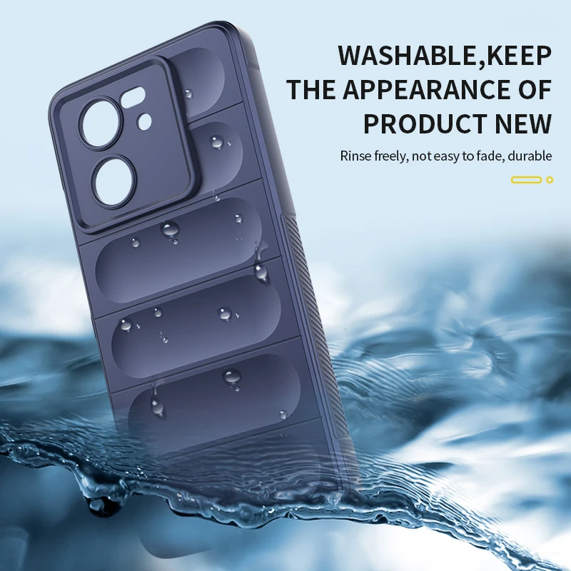 Shockproof Case For Xiaomi 11T 12T 13T 13 Lite Redmi 12 K60 Ultra POCO F5 X5 M5 C65 M6 Pro 5G Liquid Silicone Back Cover_voghion.com