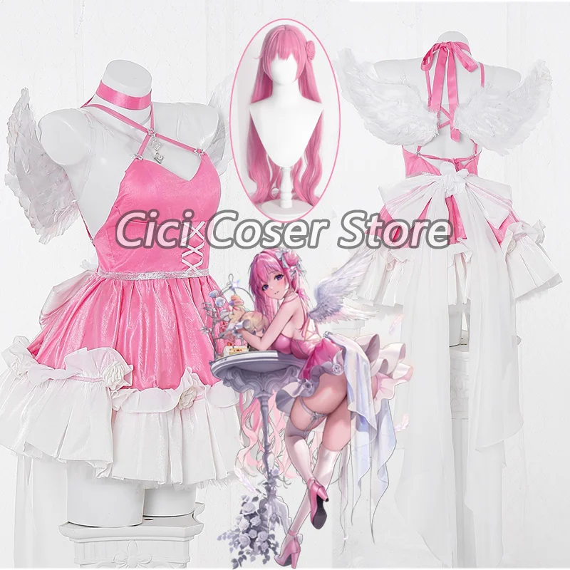 

Game Nikke The Goddess of Victory Dorothy Cosplay Costume Dorothy Nostalgia Wig Suit lolita Halloween Carnival Party Christmas