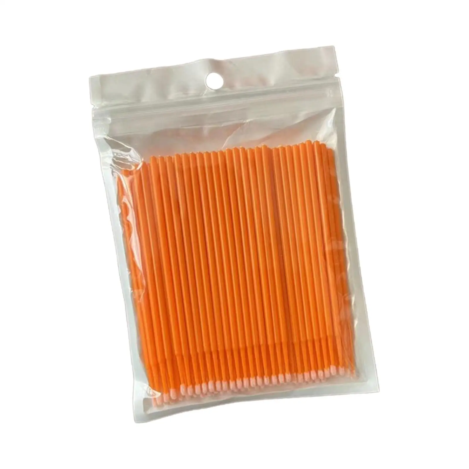 100x Micro Applicator Brushes Mascara Wands Disposable Mini Cotton Swabs for Makeup Eyelash Extensions Personal Care Lash Clean