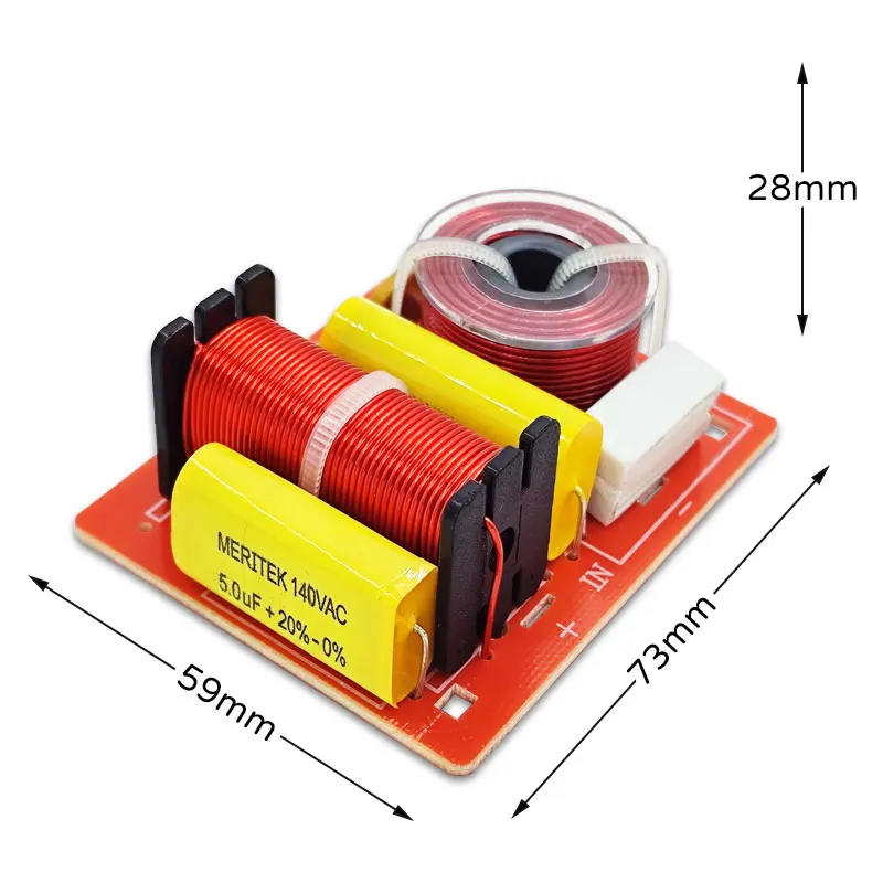 Altoparlante Scheda Audio A 2 Vie Divisore Di Frequenza Unità - Foto 8
