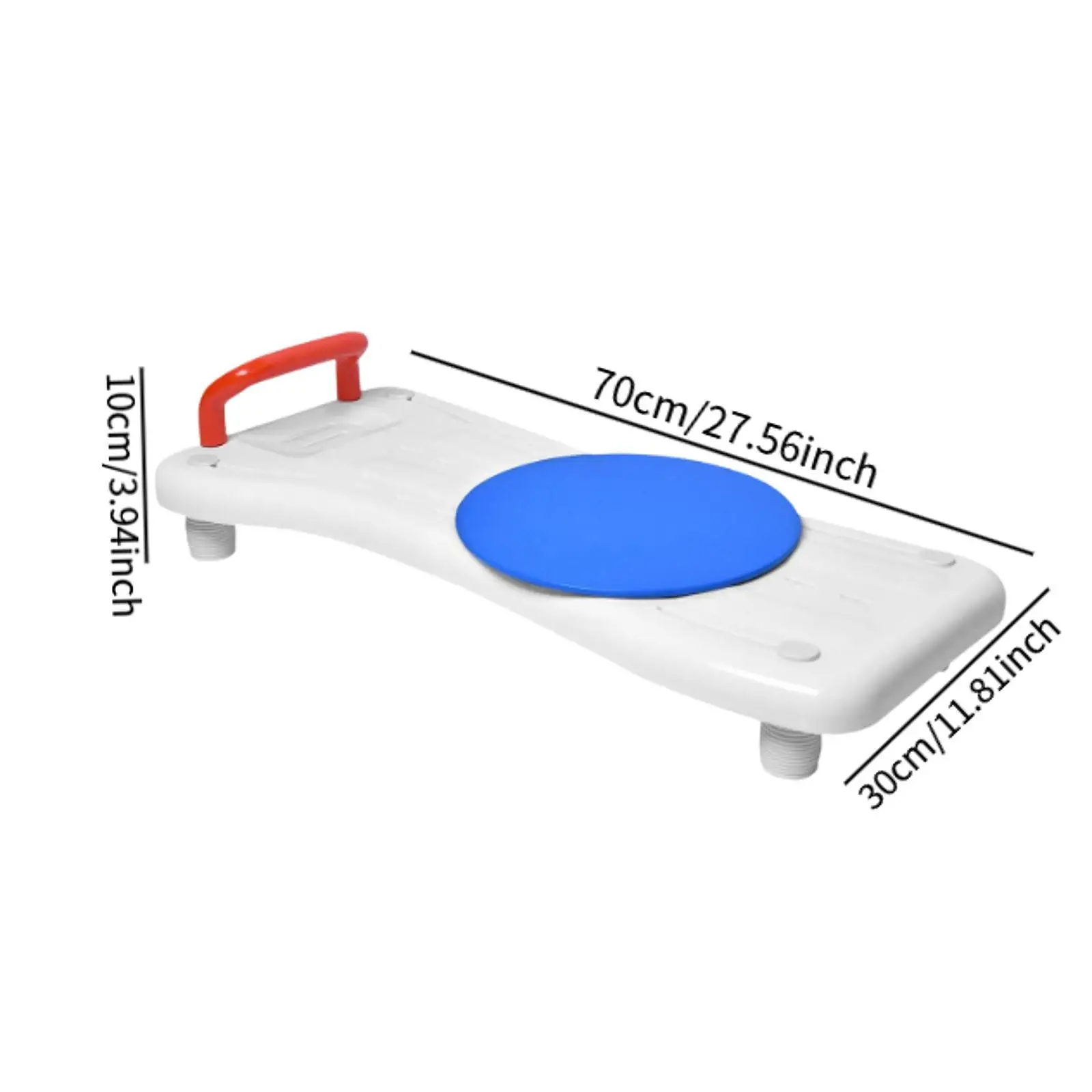 360&deg; Swivel Bathtub Seat Bath Transfer Boards Shower Accessories Bathtub Shower Board for Sitting for Elderly Seniors Adults