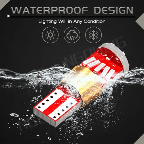 NGOUCIG 2PCS Led T10 Bulb Interior W5W 194 License Plate Reading Side Marker Dome Car Signal Lamp Parking Light Truck 12V 24V - Image 4