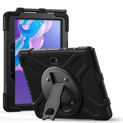 360° Rotating Protective Tablet Case with Screw Hole Cover for Active Pro 10.1 (Black)