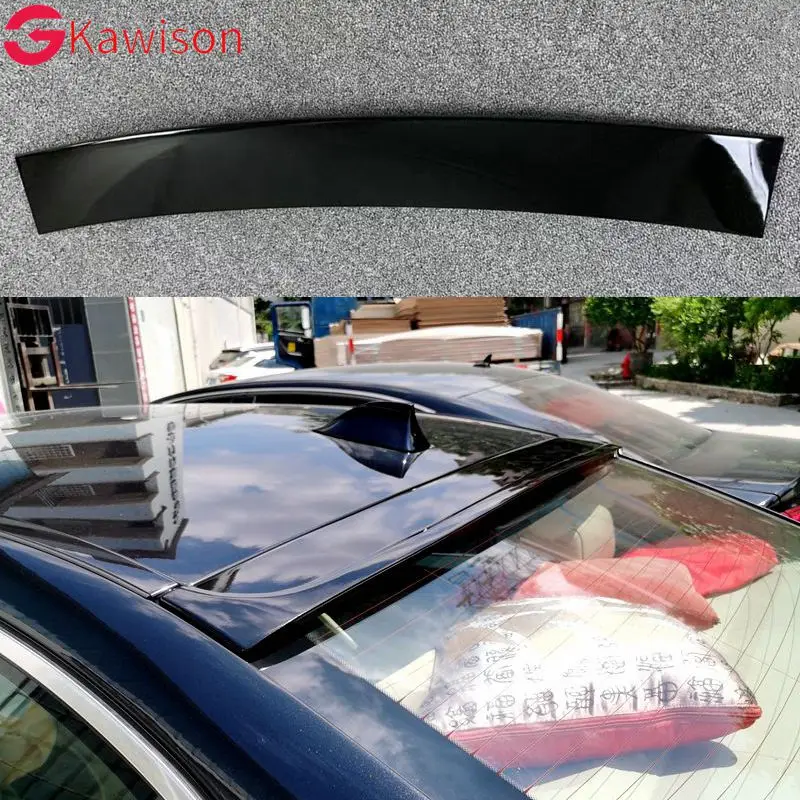 

For BMW 5 Series F10 2011-2017 Year Spoiler Roof Sport ABS Plastic Carbon Fiber Look Rear Trunk Wing Body Kit Accessories