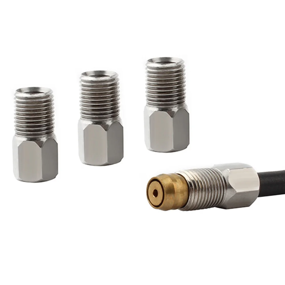 

10pcs Bicycle Brake Screws Mountain-Bike Brake Oil Pipe Joint Hollow Screw Bolt ForShimano ForAvid Bike Brake Hose Fitting Screw