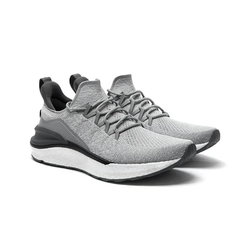 Original Xiaomi Mijia Men's Outdoor Sports Sneakers 4 Uni-moulding 4D Fishbone Lock System Knitting Upper Running Shoes sports shoes