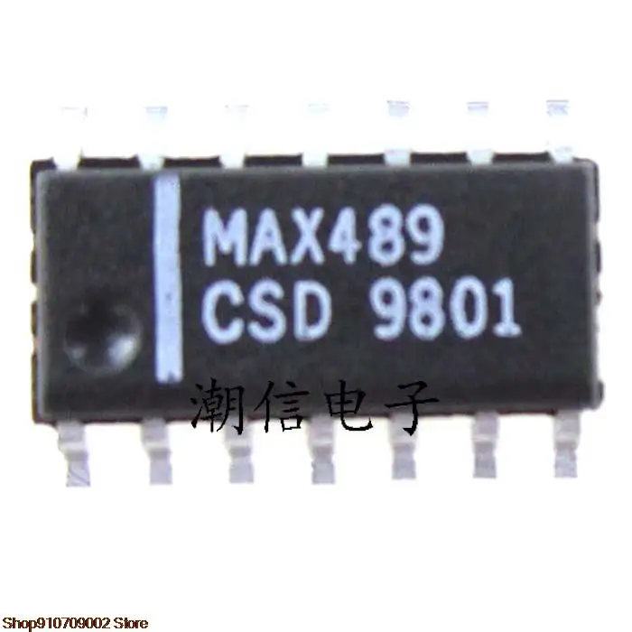 

10 шт., MAX489CSD MAX489ESD, оригинальная новая фотография