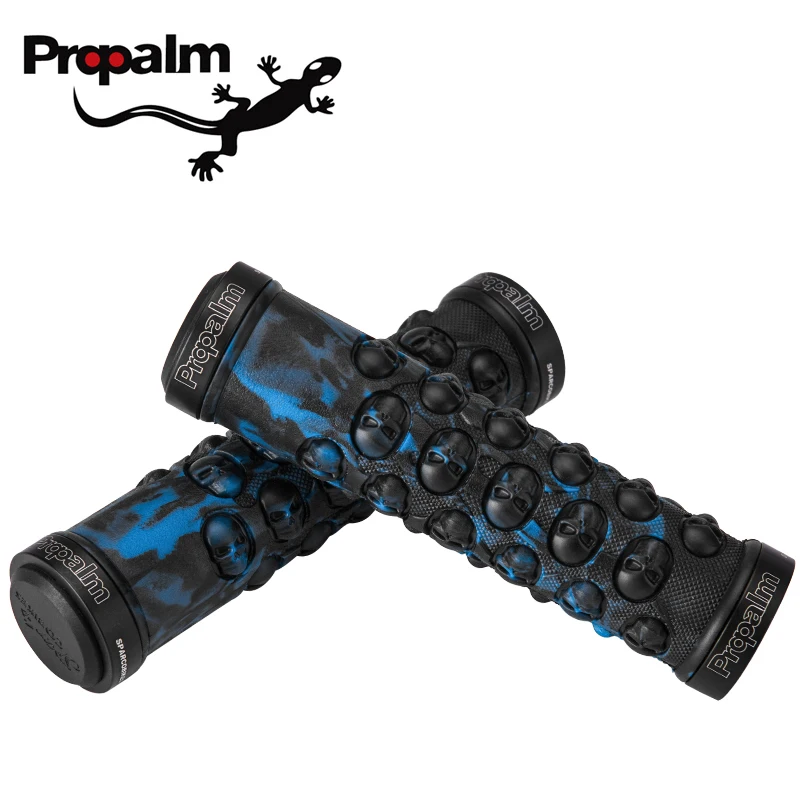 Propalm Rubber Bike Handlebar Grips Cover Anti-slip locking BMX MTB Road Mountain bicycle handlebar grips Bicycle Parts