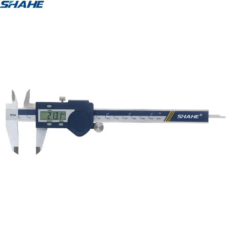 150mm LCD Digital Electronic Carbon Fiber Vernier Caliper Gauge Micrometer New E