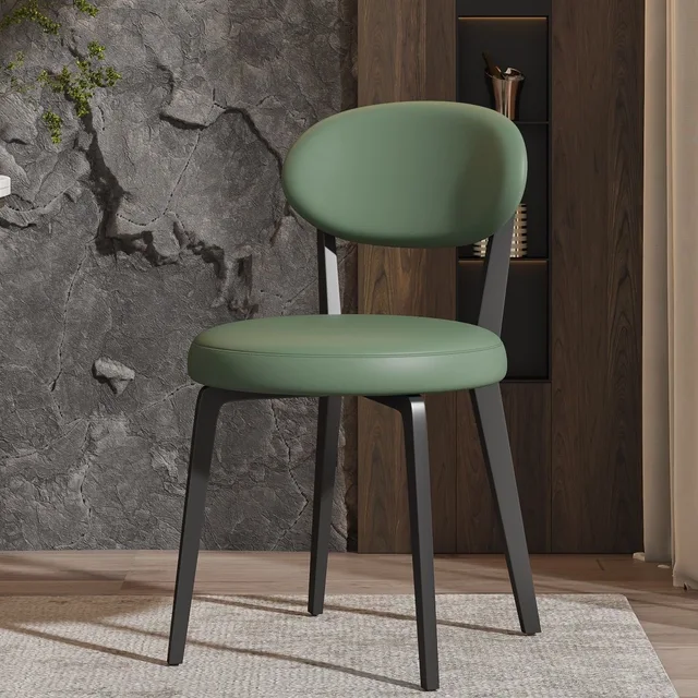 French style dining chair with cream is simple and luxurious. online celebrity designer dining table and chair uses online celeb 6