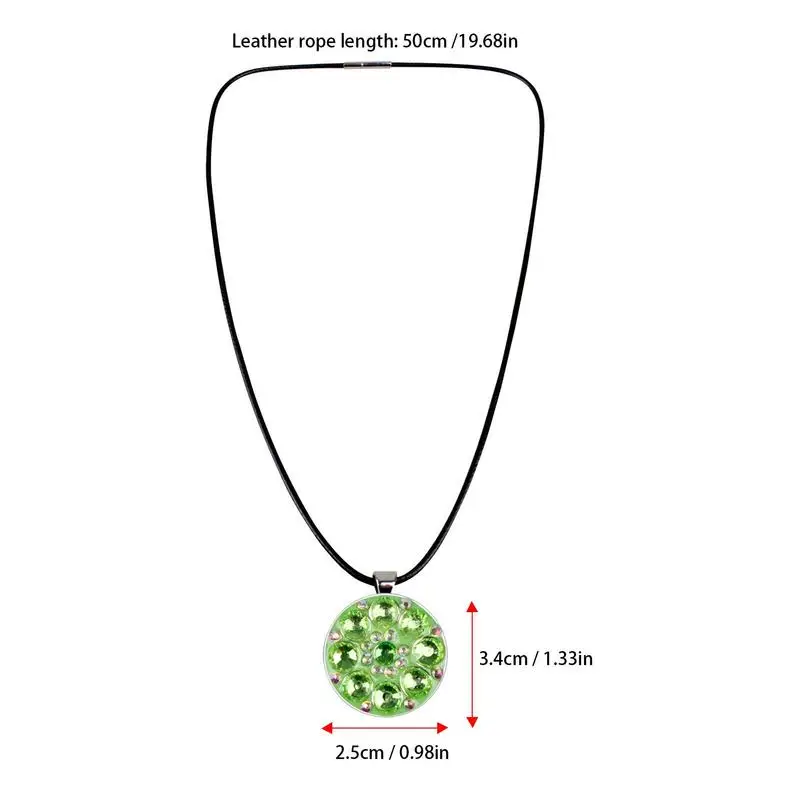 골프 공 마커 목걸이, 꽃 모양 마그네틱 모자 클립 목걸이, 볼 마커 목걸이, 여성 골퍼 및 골프용 골프 선물