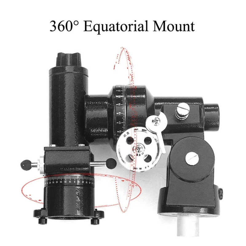 HD 500 Times F1000114EQ Reflective Astronomical Telescope with CG3 Equatorial Mount Deep-space Observation Reflective Telescope