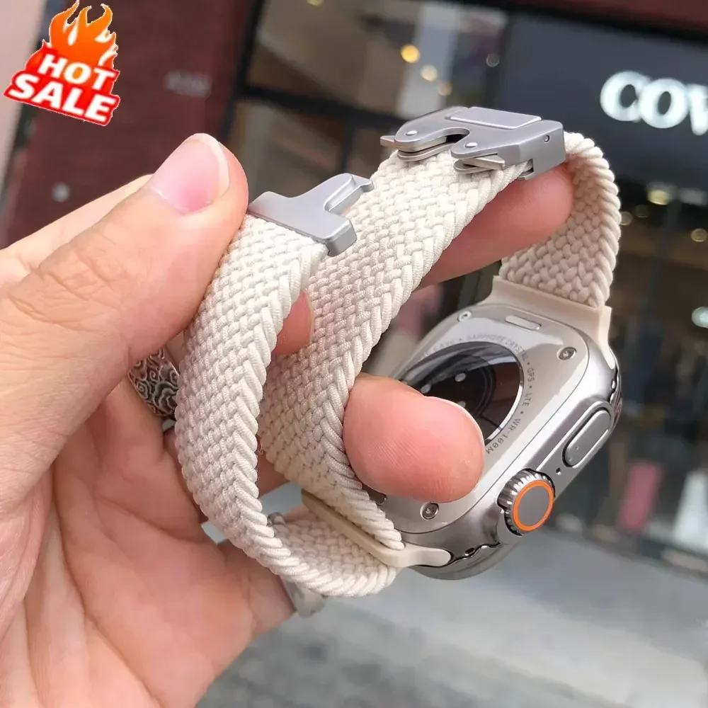 Braided Solo Loop Strap for Smartwatch - Stylish and Comfortable Bracelet Band
