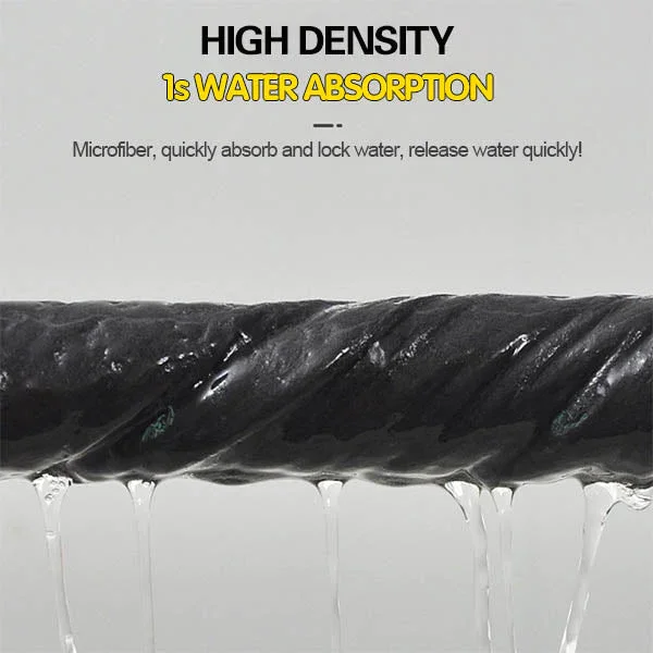 5Pcs Thickened Magic Cleaning Cloth Microfiber Surface Instant Polishing Household cleaning cloth For glass windows mirrors car 3