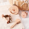 4Pcs/Set Baby Wooden Musical Instrument Toy Kid Montessori Musical Game Interactive Toy Toddler Early Music Educational Toy Gift 1
