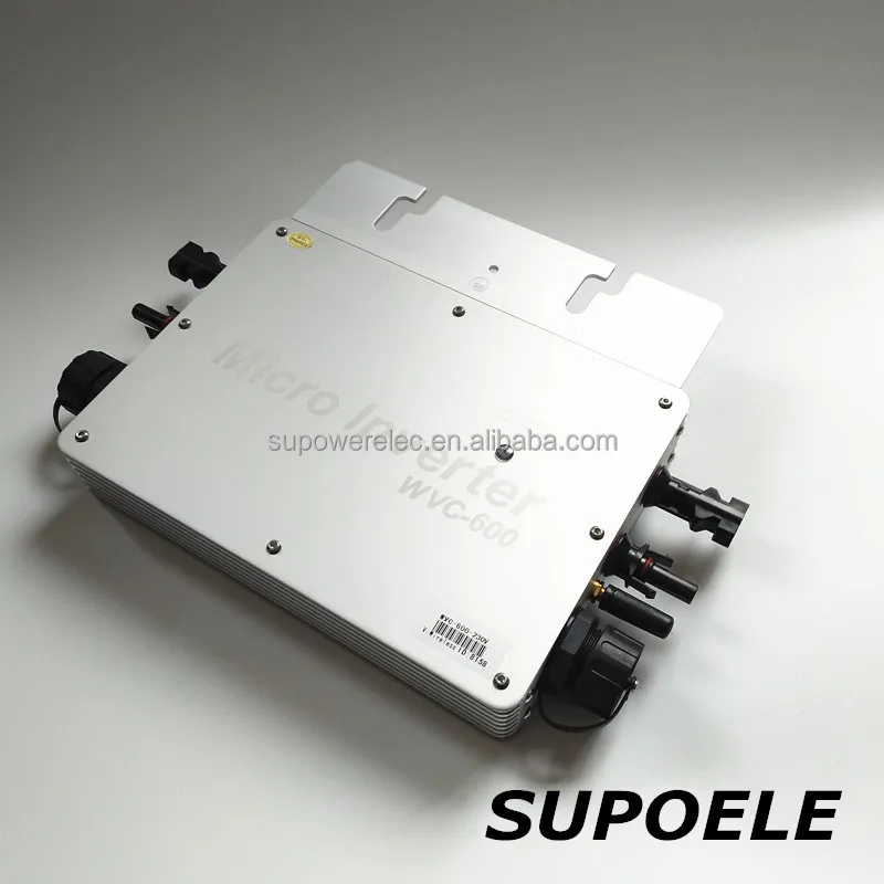 Solar Micro Inveter Microinverter Inversor Grid Tie Wvc-600 600W Per On Power System Home