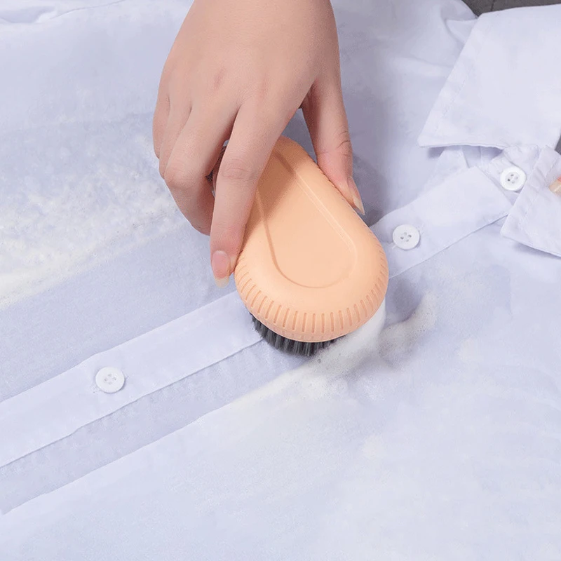 1PC Laundry Brush Household Cleaning Brush Soft Bristle Shoe Brush Special Brush Shoe Artifact Laundry Brush Multifunctional 2