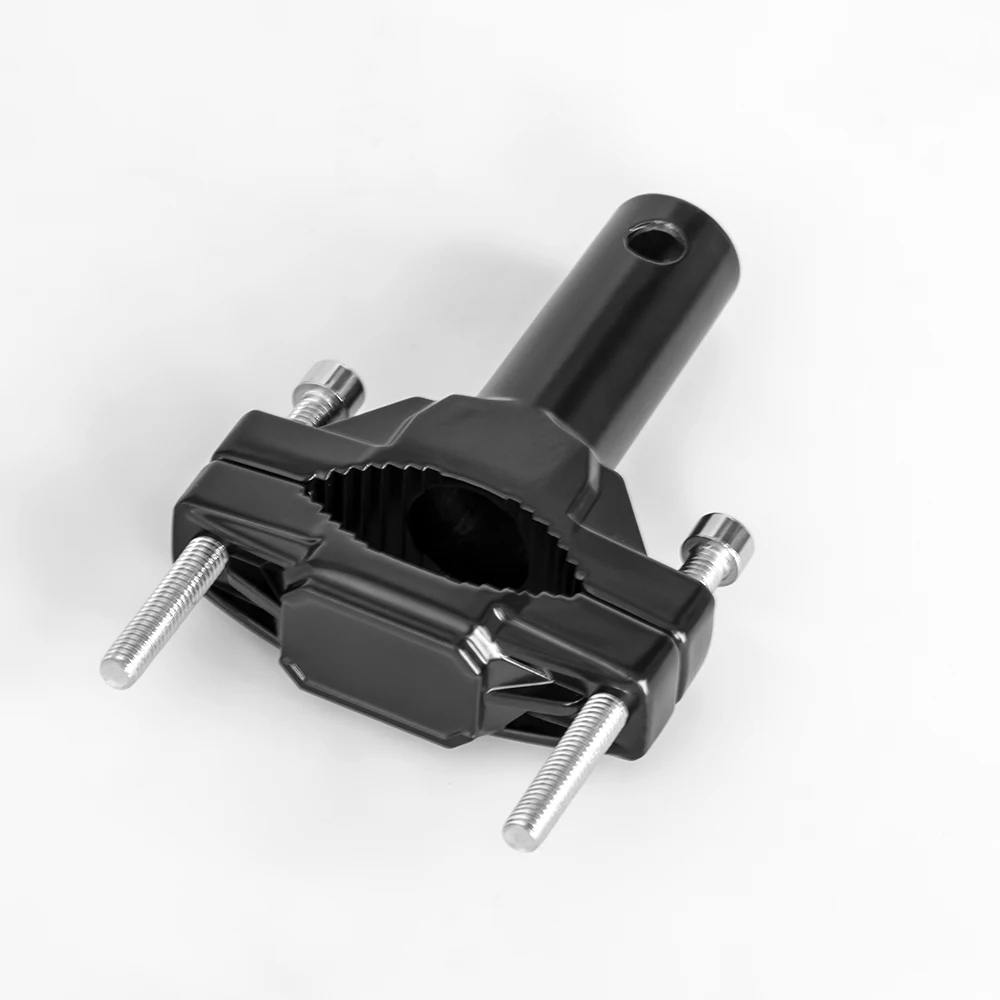 Motorcycle Light Bracket Universal Motorcycle Headlight Bracket Modified Bumper Headlight Bracket Spotlight Extension Pole Frame Moto Parts Accessories