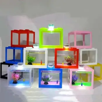 Plastic Betta Fish Tank 3