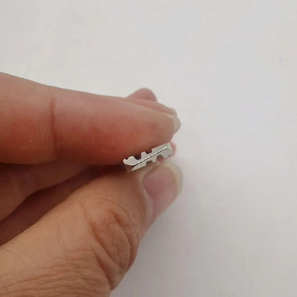 50PCS JS 632 House Home Door Key blanks Locksmith Supplies Blank Keys