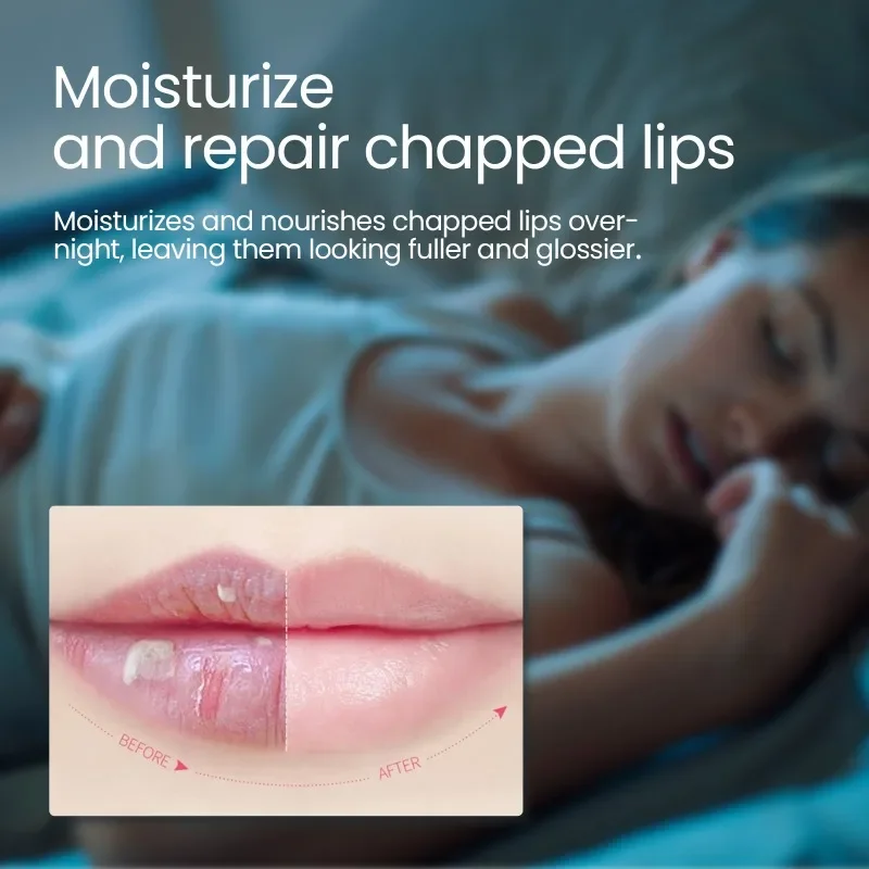 Natural Plant Lip Balm Moisturizing Lip Mask Lipsticks Base Anti-Cracking Oil Korean Cosmetics