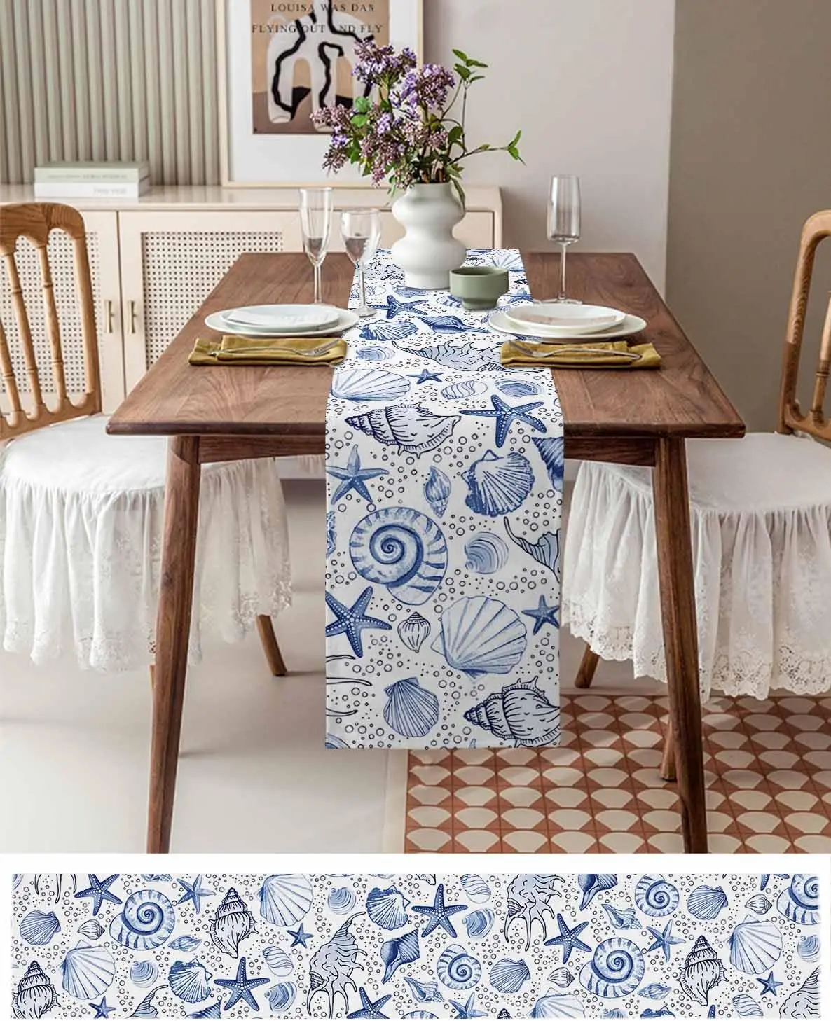Chemin De Table Décoratif Forme De Chat - Dimensions 40x140 Cm, Polyester Lavable En Machine, Pour Cuisine, Salle à Manger, Fêtes (Multicolore)