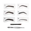 Private Label Eyebrow Powder Set Vegan Natural Eye Brow Powder with Brush Kit Makeup Custom Logo 6