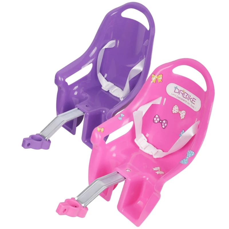 

2022 New Creative Doll Bike Seat Doll Carrier Durable Stuffed Toys Secures Lap Buckle