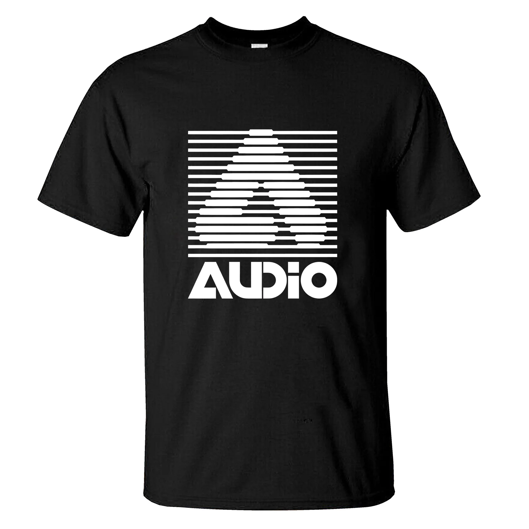 

2023 Fashion Tees Men T Shirt Casual New Popular A Audio T-shirt Graphic Oversized Sports Tops Breathable Streetwear S-3XL