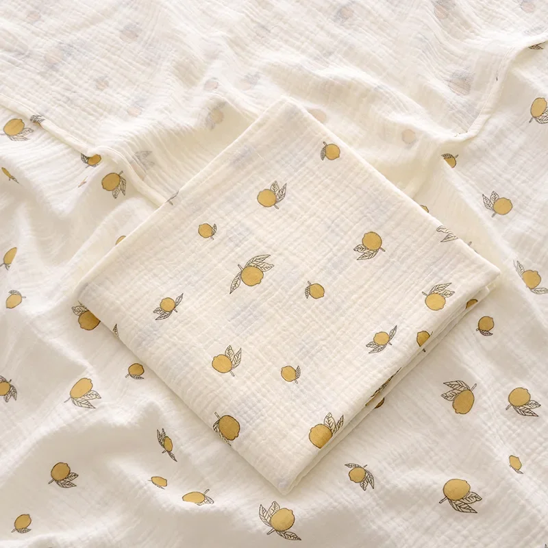 100X100cm Baby Receive Blanket for Newborn Cotton Muslin Swaddle Blanket Bedding Infant Bath Towel Baby Items Mother Kids - 2