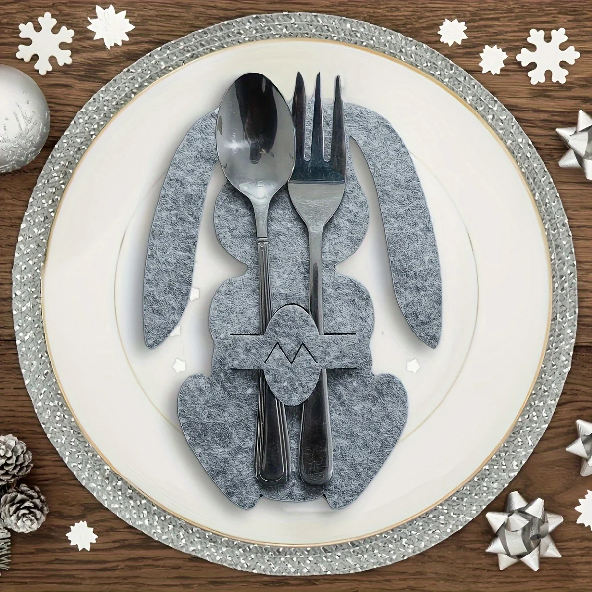 Easter Bunny Cutlery Holders 3