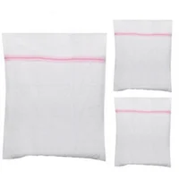 2025 New 3 Size Zippered Mesh Laundry Wash Bags Foldable  Lingerie Bra Socks Underwear Washing Machine Clothes Protection Net 2