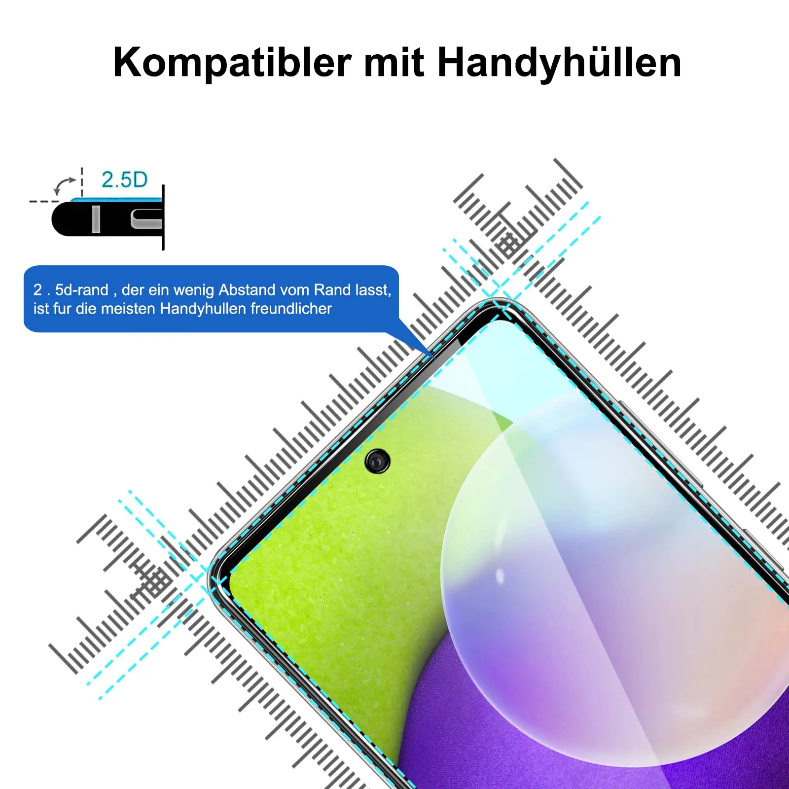 Рисунок 3 - Защита экрана для Galaxy A52 5G