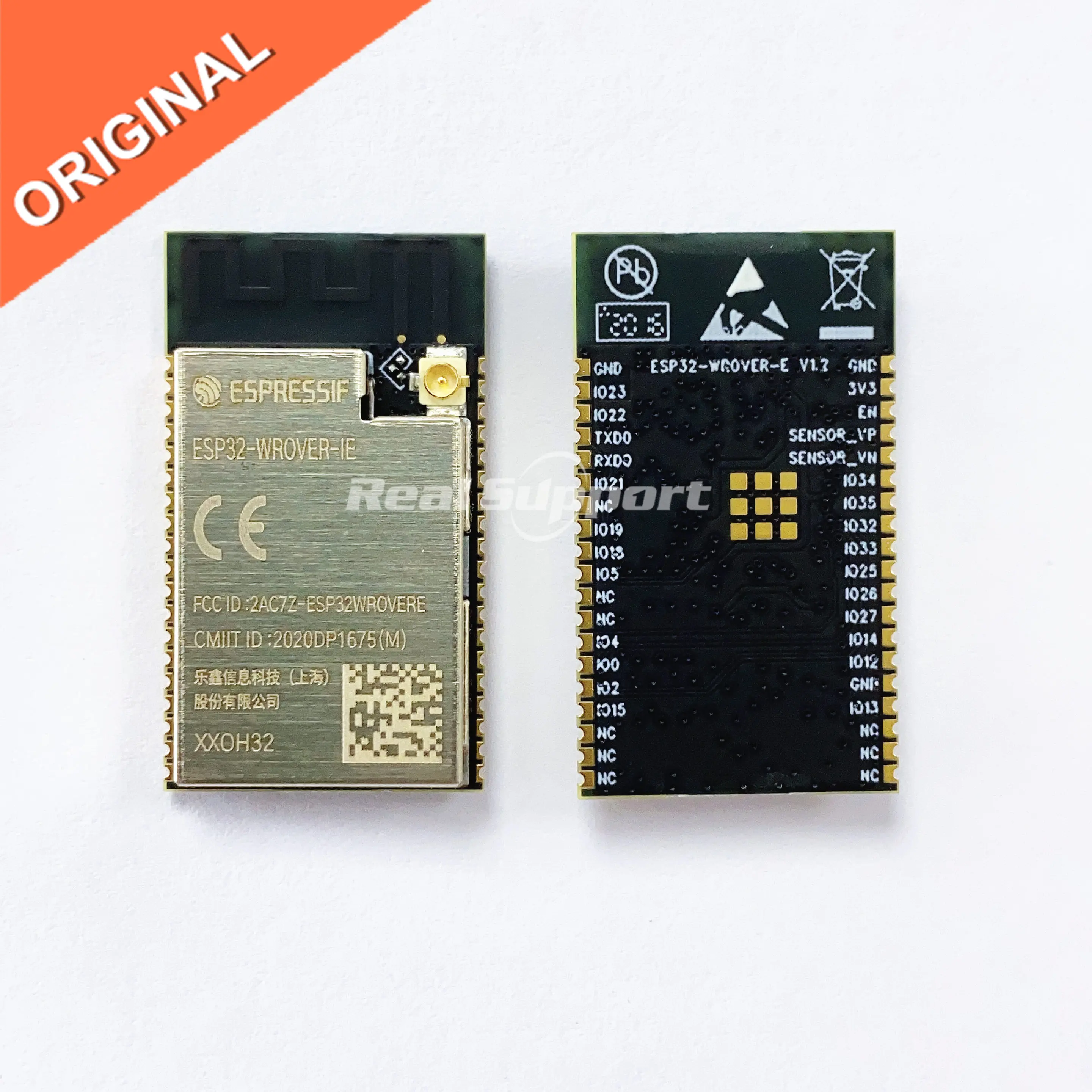 

10PCS ESP32-WROVER-IE 4MB 8MB 16MB ESP32-WROVER-IE-N4R8 ESP32 ESP32-WROVER Espressif dual-core Wi-Fi & BLE module ECO V3